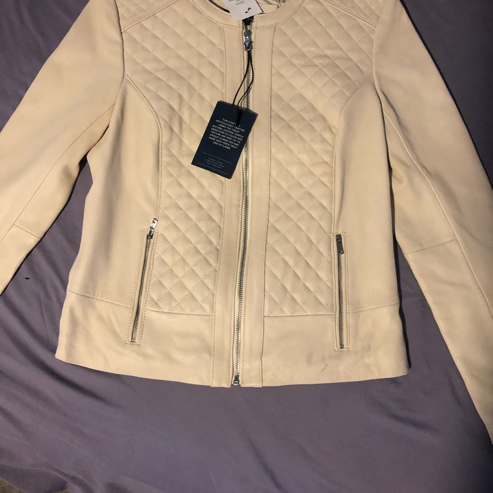 Leather jacket